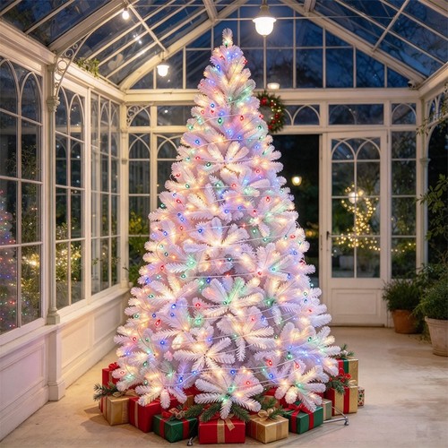 White artificial christmas - white,