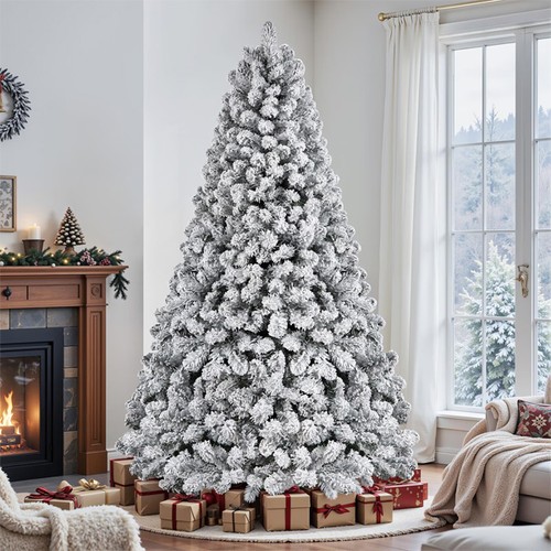 Snow frosted luxury christmas - luxury,