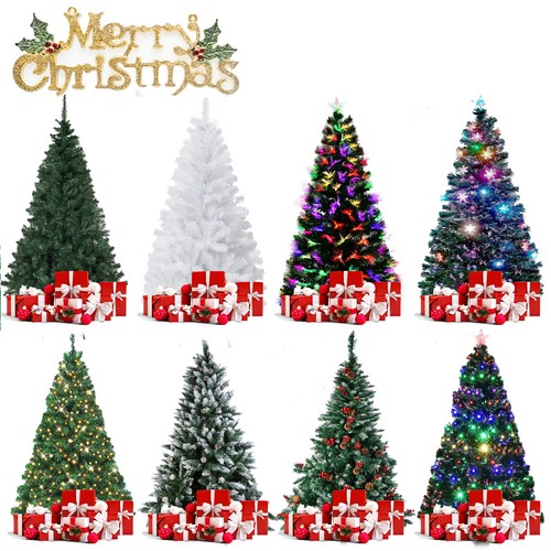 Christmas tree bushy with led - with,