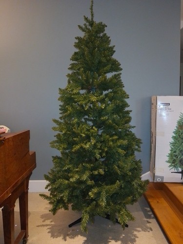 Artificial christmas tree 7ft - christmas,