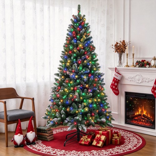 7ft christmas tree with - 4-7ft,