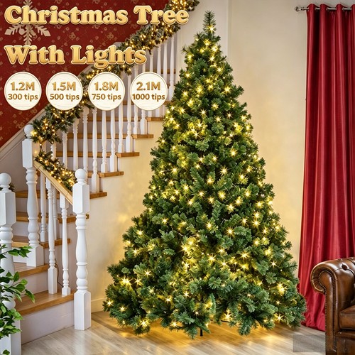 7ft christmas tree with - 4/5/6/7ft,