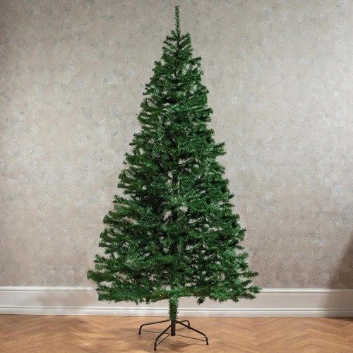 7ft 210cm green christmas tree - green,