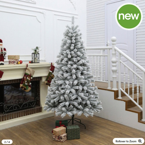 Wilko 7ft snow flocked fir - 7ft,