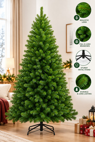 Christmas tree 5ft 6ft 7ft - tree,