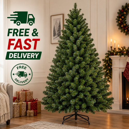 Artificial christmas tree 5ft - tree,