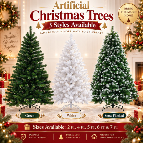 Christmas tree with stand - christmas,