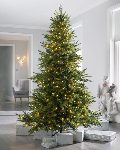 Pre lit traditional - traditional, fir
